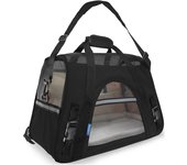 Freedog Transportín Para Perros Y Gatos Color Negro 40 X 20 X 26 Cm