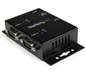 Startech ICUSB2322I Hub Industrial 2 Puertos Serie RS232 a USB Montaje Riel DIN Pared
