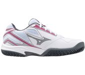 Zapatillas de tenis mizuno break shot 4 cc mujer blanco