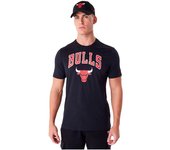 Camiseta new era nos nba regular chicago bulls blkfdr hombre
