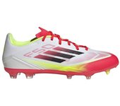 Botas de fútbol adidas f50 league fg/mg blanco/amarillo