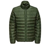 Chaqueta only & sons onsbrody quilt vd hombre olive night