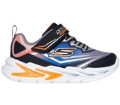 Zapatillas skechers s lights®-flex-glow niño negro & plata