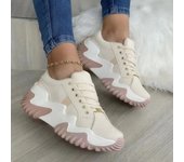 Fashion Tennis High Top Canvas Shoe Sneakers Women Shoes Lace Up Breathable Casual Running Autumn Platform Girls Vulcanized