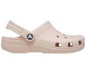 Zuecos crocs classic infantil beige