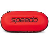 Estuche speedo goggles storage rojo