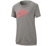 Camiseta nike sportswear girls gray