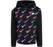 Sudadera nike kids nsw kids black infantil