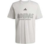 Camiseta adidas hot spw hombre gris
