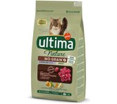 Ultima Nature No Grain Esterilizados con buey para gatos - 1,1 kg