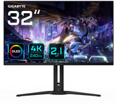 AORUS FO32U2P pantalla para PC 80 cm (31.5") 3840 x 2160 Pixeles 4K Ultra HD OLED Negro