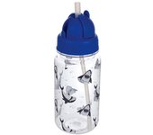 Botella regatta tritan straw azul