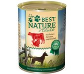 Best Nature Adult 12 x 400 g comida húmeda para perros - Pavo, ternera y zanahorias