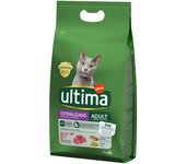 Ultima Esterilizado Adult con buey pienso para gatos - 3 kg