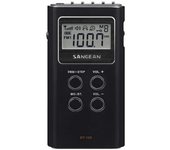 Radio Portátil SANGEAN DT-120 Negro Pilas