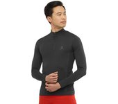 Salomon Sudadera Explore Seamless male Black 2XL