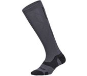 2xu Calcetines Largos Vectr Light Cushion 41- 46 Cm male Titanium / Black EU 42-46