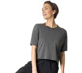 Odlo Camiseta De Manga Corta Crew Active 365 Natural female Black Melange XS