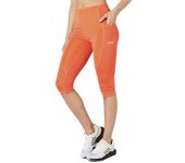 Superdry Mallas 3/4 Run Cropped female Hot Coral L