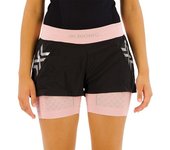 X-bionic Pantalones Cortos Twyce Race female Pale Lilac / Grey S