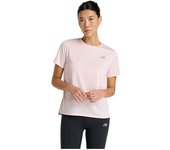 New Balance Camiseta De Manga Corta Sport Essentials female Rose Sugar 685 L
