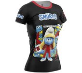 Otso Camiseta De Manga Corta Smurfs female Black XS