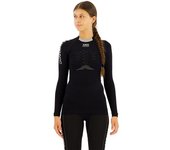 X-bionic Camiseta De Manga Larga The Trick 4.0 Run female Opal Black / Arctic White L