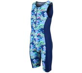 Zone3 Tritraje Sin Mangas Tri Adventure unisex Navy 8-10 Años