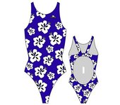 Turbo Traje De Baño Hawai Pro Resist Royal / White 9-10 Años female