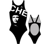 Turbo Traje De Baño Che Guevara Pro Resist Black / White 5XL female
