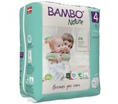 Pañales Bambo Nature 4 L 7-14kg x24