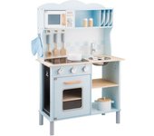 New Classic Toys Cocina de madera azul cielo