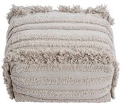 Lorena Canals Puff algodón beige 54x54x27