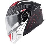 KAPPA Casco Modular  Arizona Bigger Negro Mate Con Gafas