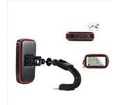 AOKI Soporte Movil Moto Smartphone A Retrovisor Hasta 6 Pulgadas