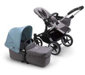 Bugaboo Donkey 3 Mono Chasis Alum/Base Gris Melange