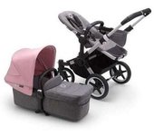 Bugaboo Donkey 3 Mono Chasis Alum/Base Gris Melange