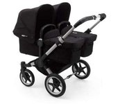 Bugaboo Donkey 3 Gemelar Chasis Aluminio/Base Negro Completo