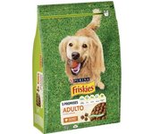 Friskies Adulto Ave y Verduras Pienso para Perros 3 Kg
