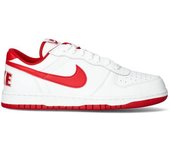 - Zapatilla Big Nike Low, Hombre, White-Gym Red, 9,5 USA