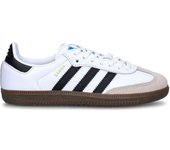 Adidas - Zapatilla Samba Og J, Unisex, ftwr white-core black-GUM5, 3,5 UK
