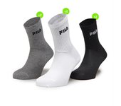 Fila Anson - Negro - Calcetines Mujer talla UNICA