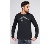 Nike Trail - Negro - Camiseta Running Hombre talla L