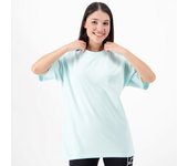 Nike Small Logo - Azul - Camiseta Oversize Mujer talla XS