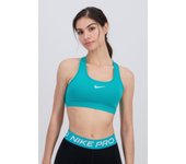 Nike Swoosh - Turquesa - Sujetador Deportivo Mujer talla M
