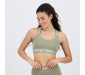 Nike Pro Tt - Kaki - Sujetador Deportivo Mujer talla XS