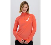 Nike Swoosh - Coral - Sudadera Media Mujer talla M