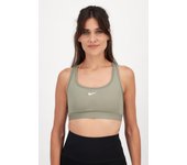 Nike Swoosh - Negro - Sujetador Deportivo Mujer talla S
