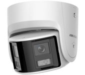 Cámara IP Hikvision DS-2CD2367G2P-LSU/SL(2.8mm)(C) 6MP ColorVu 2.8mm Panorámica Domo Audio Luz Sirena