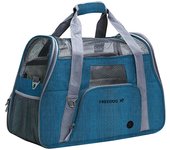 Bolso Transportín Freedog para Perros y Gatos en Color Azul 51 x 23 x 35 cm